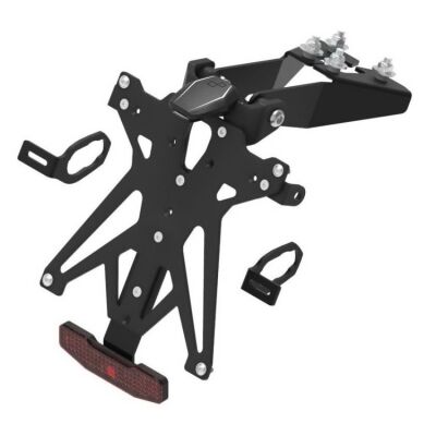 Lightech KTARKA124A1 nastavitelný držák SPZ Kawasaki Ninja 250/400/500 & Z400/500 (17–24)